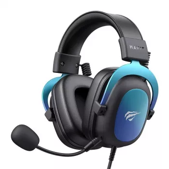 HAVIT H2002U PRO Bluetooth gaming headset με μικρόφωνο, Μαύρο/Μπλε
