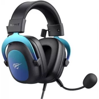 HAVIT H2002U PRO Bluetooth gaming headset με μικρόφωνο, Μαύρο/Μπλε