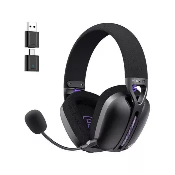 Gaming headset HAVIT Fuxi-H3 Plus — Ενσύρματα στερεοφωνικά ακουστικά με μικρόφωνο (μαύρο)