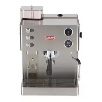 Lelit Kate PL82T, μηχανή espresso, 2,5 l, κόκκοι καφέ, αλεσμένος καφές, ενσωματωμένος μύλος, 1200 W, ανοξείδωτο ατσάλι