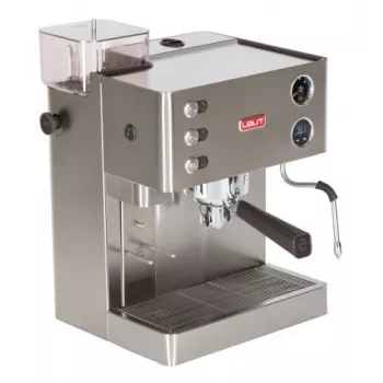 Lelit Kate PL82T, μηχανή espresso, 2,5 l, κόκκοι καφέ, αλεσμένος καφές, ενσωματωμένος μύλος, 1200 W, ανοξείδωτο ατσάλι