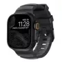 NOMAD Rocky Point Band - λουράκι για Apple Watch 46mm/49mm με FKM και τιτάνιο (Storm, μαύρα εξαρτήματα)