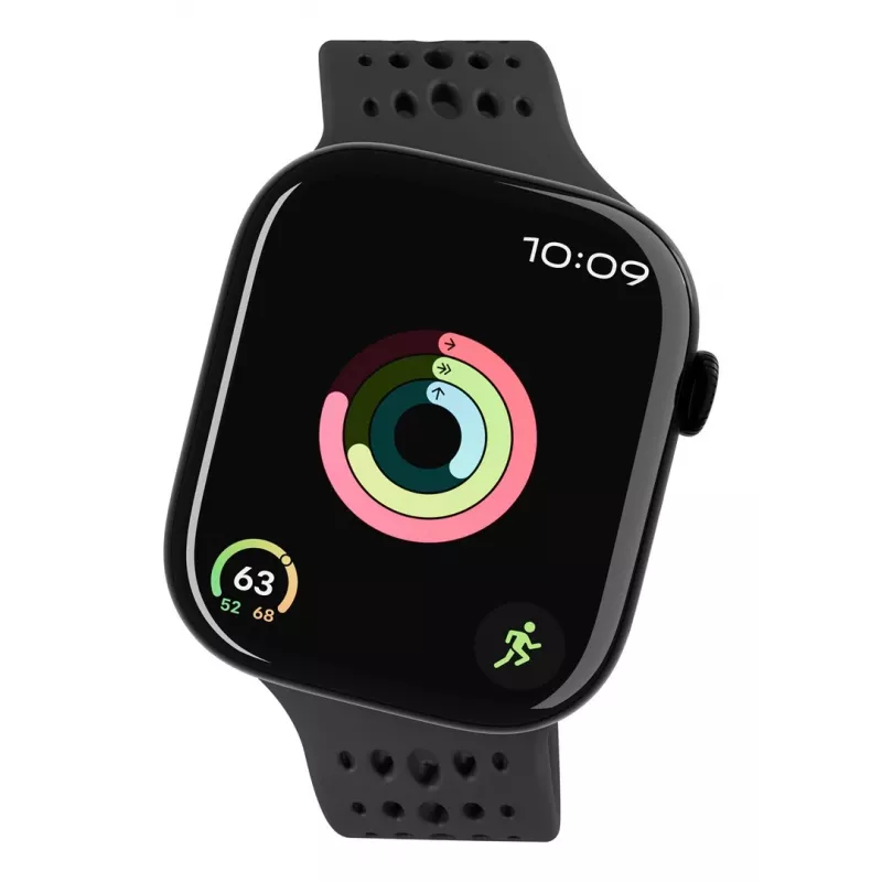 Decoded Silicone Ares O Band - λουράκι σιλικόνης για Apple Watch 40/42 mm (μαύρο)
