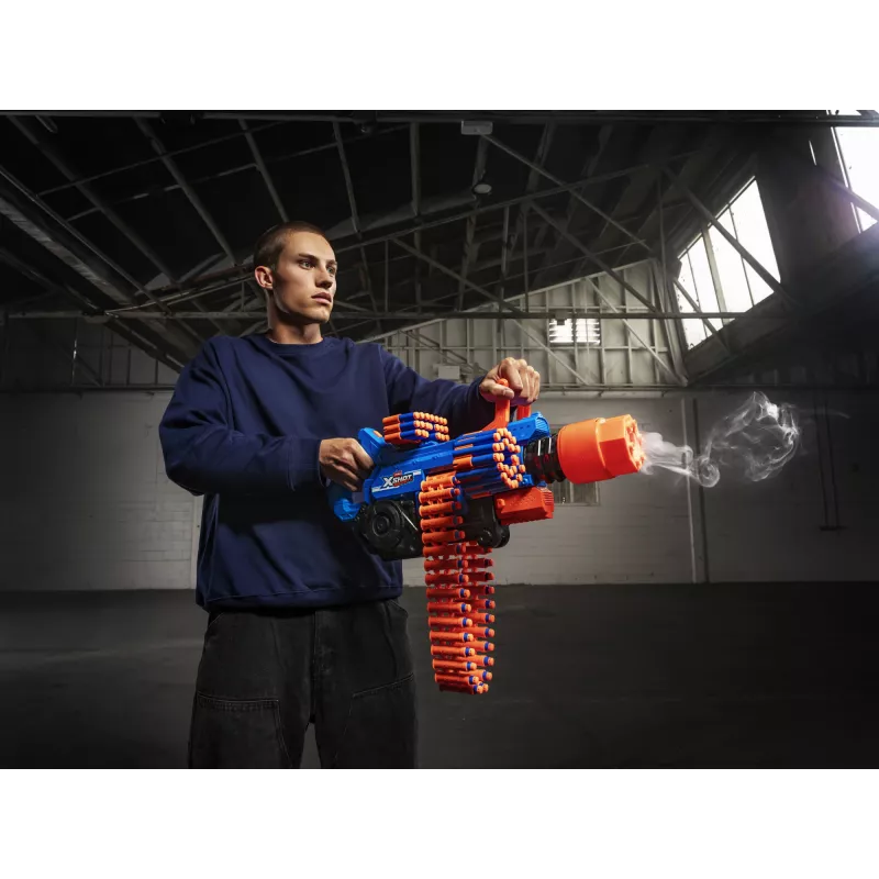 ZURU XSHOT Insanity Smoking Barrel Blaster, παιχνίδι-blaster, 8 έτος(-η)