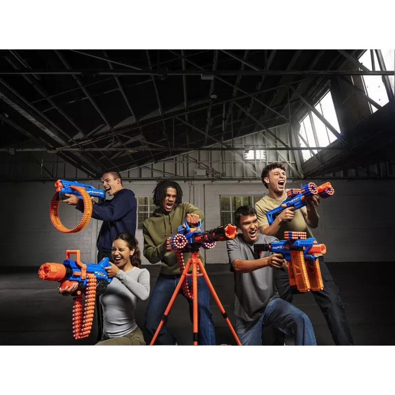 ZURU XSHOT Insanity Smoking Barrel Blaster, παιχνίδι-blaster, 8 έτος(-η)