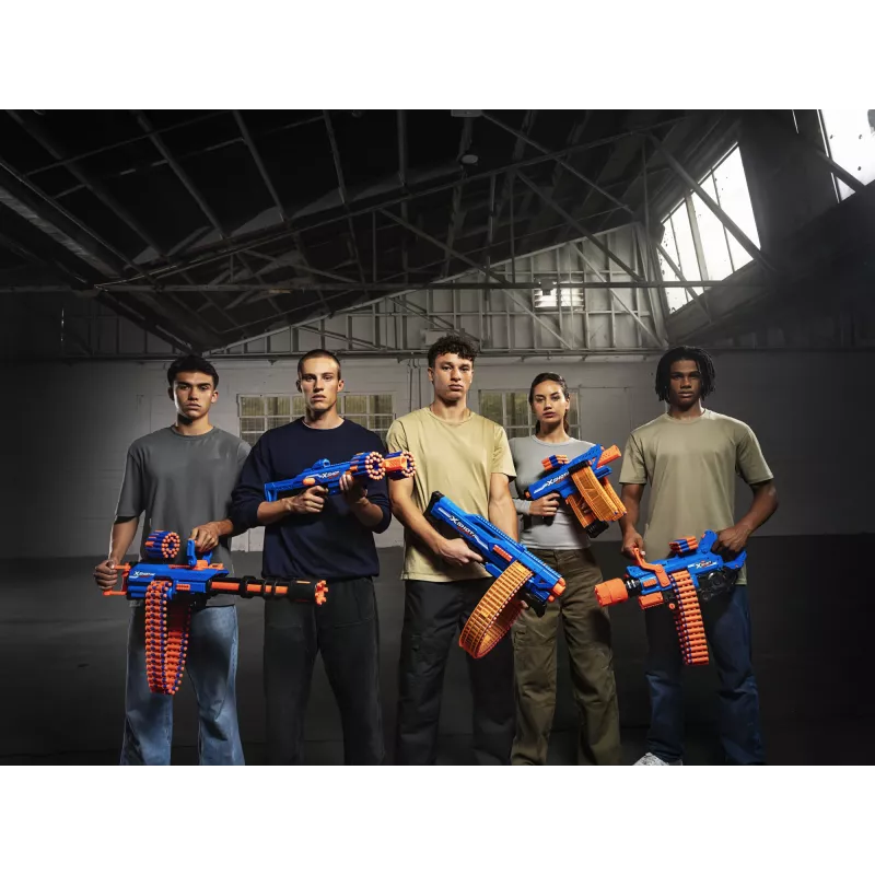 ZURU XSHOT Insanity Smoking Barrel Blaster, παιχνίδι-blaster, 8 έτος(-η)