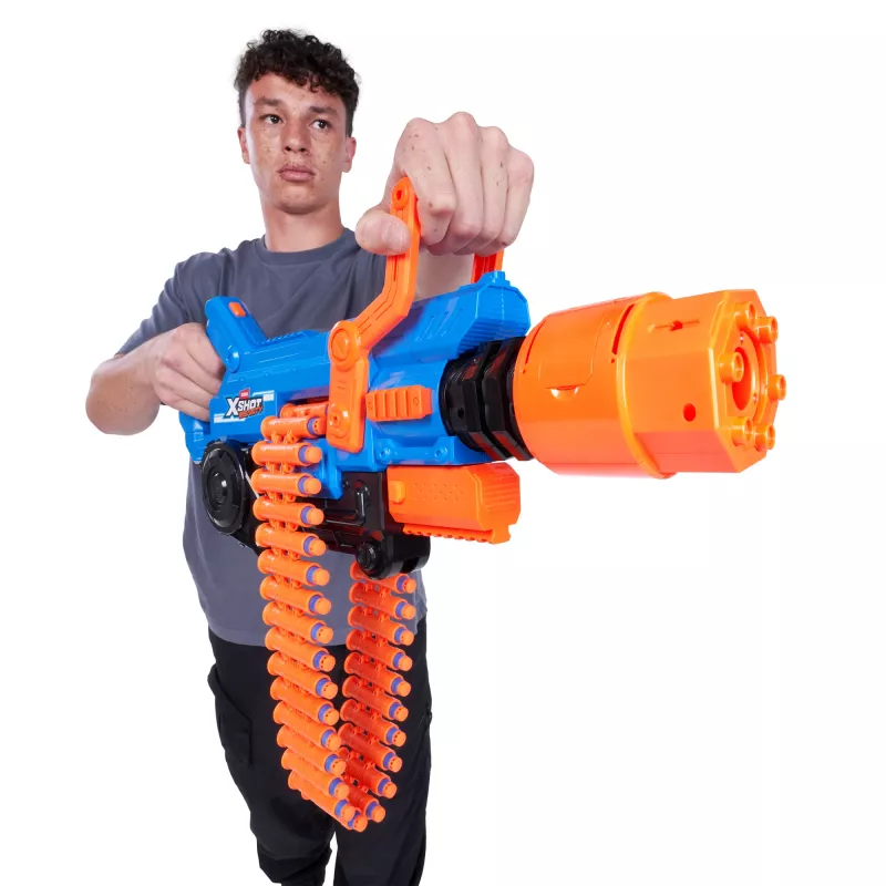 ZURU XSHOT Insanity Smoking Barrel Blaster, παιχνίδι-blaster, 8 έτος(-η)