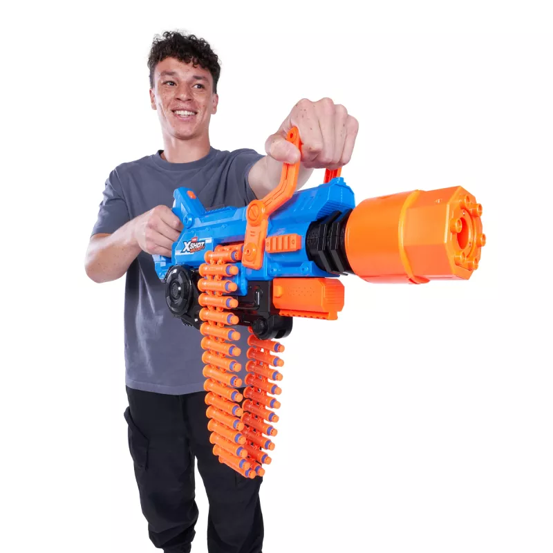 ZURU XSHOT Insanity Smoking Barrel Blaster, παιχνίδι-blaster, 8 έτος(-η)