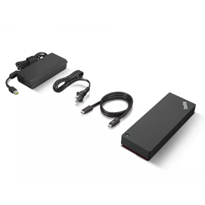 Lenovo ThinkPad Universal Thunderbolt 4 ενσύρματο μαύρο