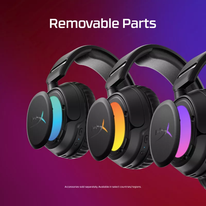 Ασύρματο gaming headset HyperX Cloud Flight 2 — over-ear, μαύρο