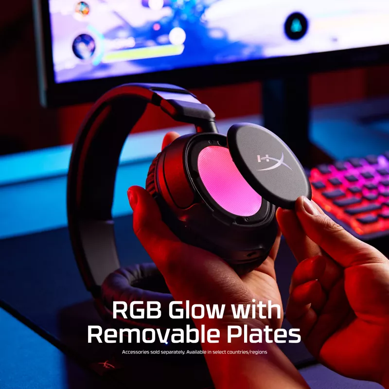 Ασύρματο gaming headset HyperX Cloud Flight 2 — over-ear, μαύρο