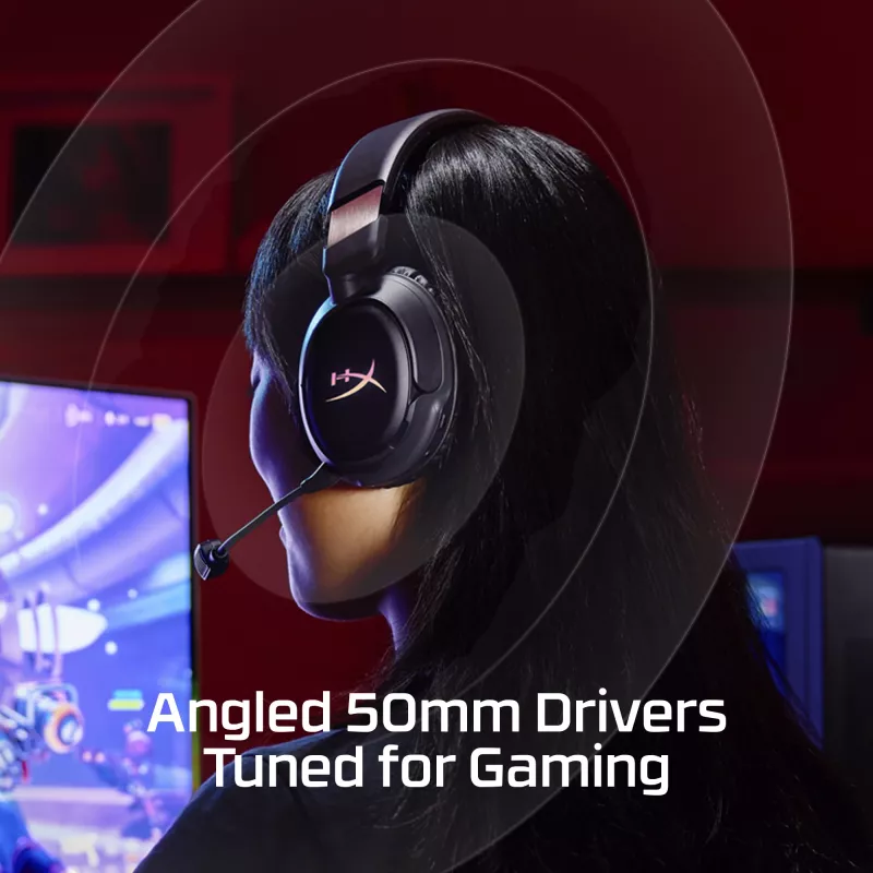 Ασύρματο gaming headset HyperX Cloud Flight 2 — over-ear, μαύρο