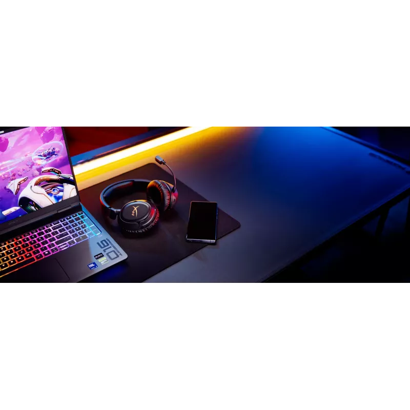 Ασύρματο gaming headset HyperX Cloud Flight 2 — over-ear, μαύρο