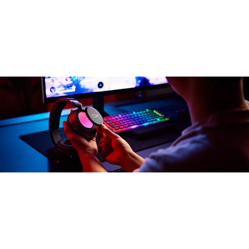 Ασύρματο gaming headset HyperX Cloud Flight 2 — over-ear, μαύρο