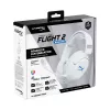 Ασύρματο gaming headset KINGSTON HyperX Cloud Flight 2 με USB-C και Bluetooth, λευκό