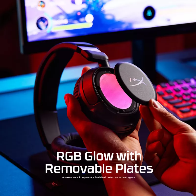 Ασύρματο gaming headset KINGSTON HyperX Cloud Flight 2 με USB-C και Bluetooth, λευκό