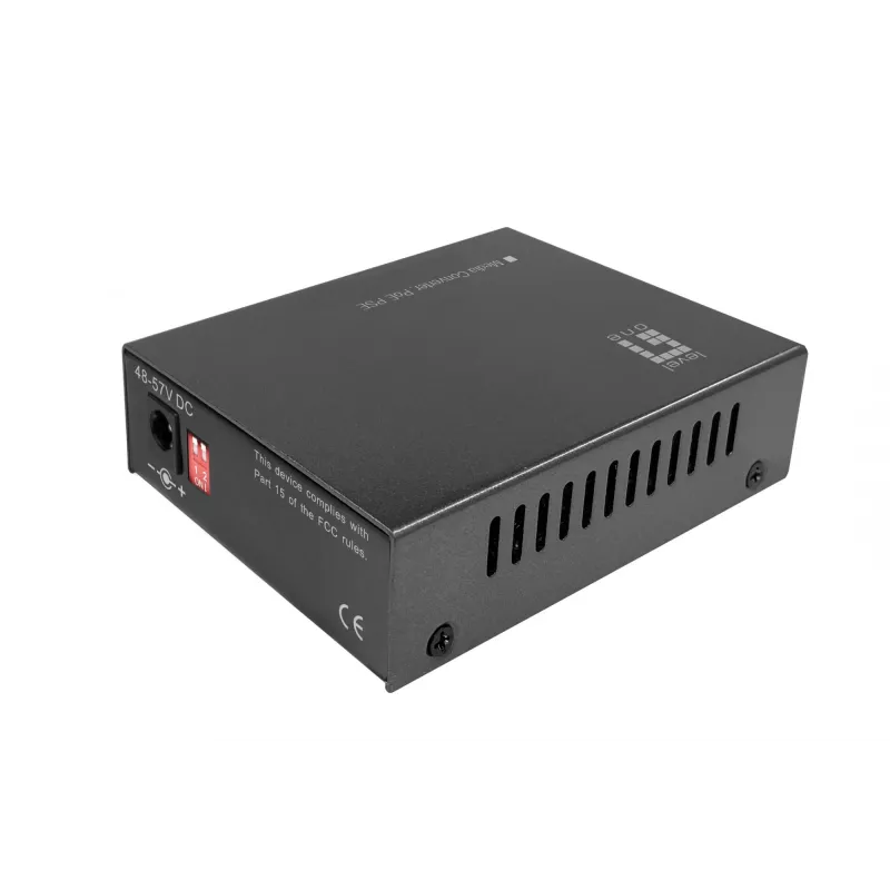 LevelOne Μετατροπέας μέσου RJ45 σε SFP Gigabit, PoE PSE