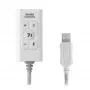 Κάρτα Ήχου Mars Gaming MSC2W 7.1 USB Λευκό 3,5mm