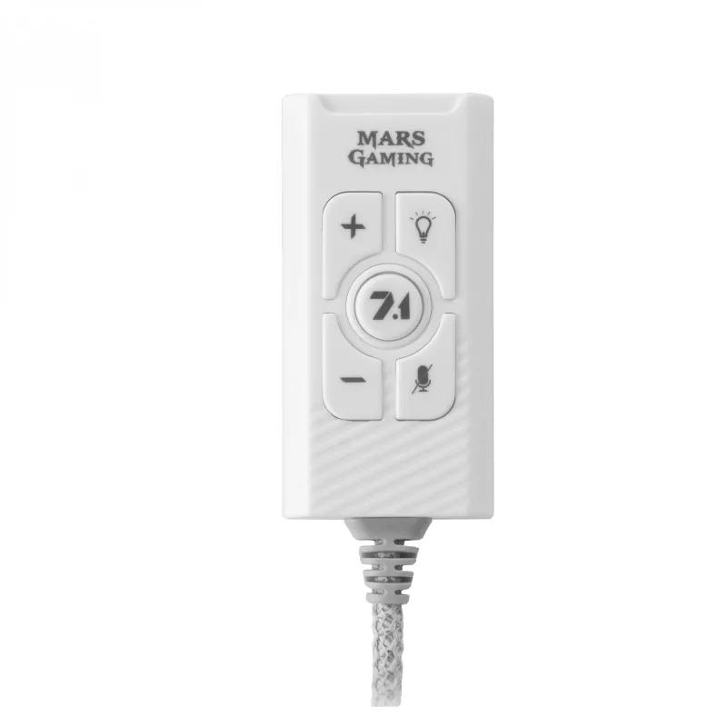 Κάρτα Ήχου Mars Gaming MSC2W 7.1 USB Λευκό 3,5mm