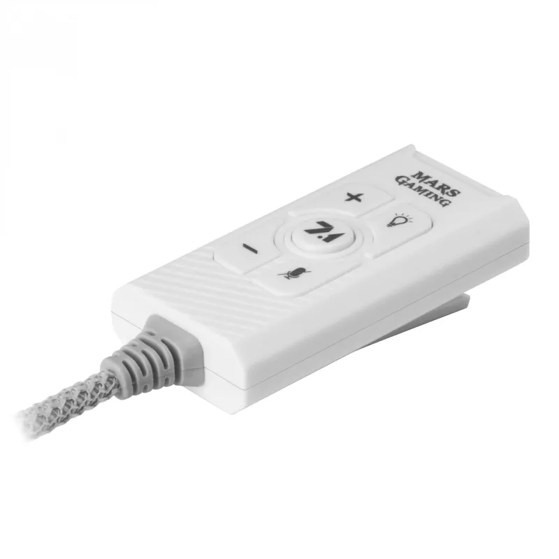 Κάρτα Ήχου Mars Gaming MSC2W 7.1 USB Λευκό 3,5mm