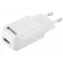 Sandberg mini φορτιστής AC USB 1A EU, εσωτερικού χώρου, AC, 5 V, μαύρο, λευκό