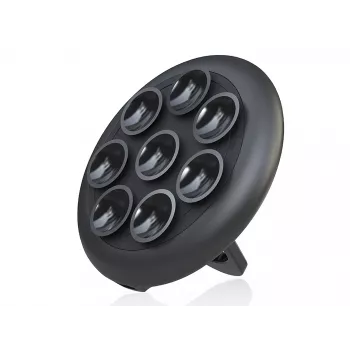 Sandberg ασύρματος φορτιστής Suction Ring, εσωτερικού χώρου, εξωτερικού χώρου, USB, ασύρματη φόρτιση, PowerIQ, μαύρο