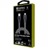 Sandberg καλώδιο Survivor USB-C—USB-A 1 m, 1 m, USB A, USB C, USB 2.0, μαύρο, γκρι
