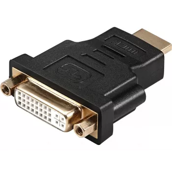Sandberg προσαρμογέας DVI θηλυκό - HDMI αρσενικό, HDMI, DVI, μαύρο