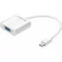 Sandberg προσαρμογέας Mini DisplayPort>VGA, Mini DisplayPort, VGA (D-Sub), αρσενικό, θηλυκό, 1920 x 1080 pixel, 1920 x 1080 (HD 1080)