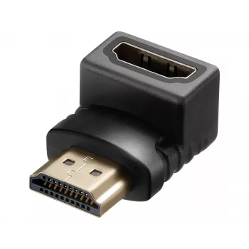 Sandberg γωνιακός προσαρμογέας HDMI 2.0, HDMI, HDMI, μαύρο