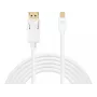 Sandberg καλώδιο DP-MiniDP 1.2 4K αρσενικό-αρσενικό 2m, 2 m, DisplayPort, Mini DisplayPort, αρσενικό, αρσενικό, λευκό