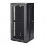 StarTech.com 4-Pfosten 26U Ερμάριο δικτύου τοίχου με θήκη 1U, 19 ίντσες πτυσσόμενο ερμάριο διακομιστή τοίχου για συσκευές δεδομένων/AV/ηλεκτρονικών/υπολογιστών, ευέλικτο αεριζόμενο πλαίσιο rack