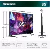 Hisense 85E7S PRO TV 2,16 m (85 ίντσες) UHD+ Smart-TV Wi-Fi Μαύρο 400 cd/m²