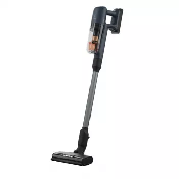 Electrolux EP71B14WET Επαναφορτιζόμενη σκούπα Μπαταρία Στεγνή Χωρίς σακούλα 0,3 l Μπλε 4 Ah