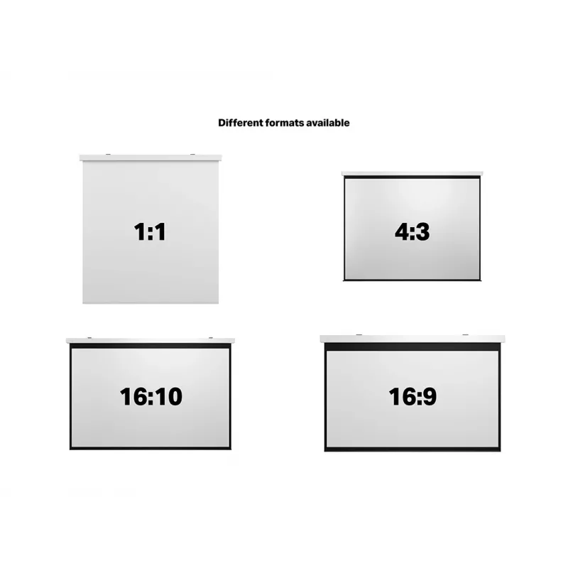 Μοτοριζόμενη επιφάνεια προβολής MULTIBRACKETS M 16:9 135 ίντσες (300x168) ματ λευκή