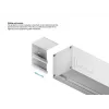 Multibrackets M 1:1 μοτοριζόμενη οθόνη προβολής 240x240, 135 ίντσες White Edition