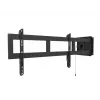 Multibrackets M Universal Swing Arm 180 μοιρών Large μαύρο 75 kg 48-69 inch