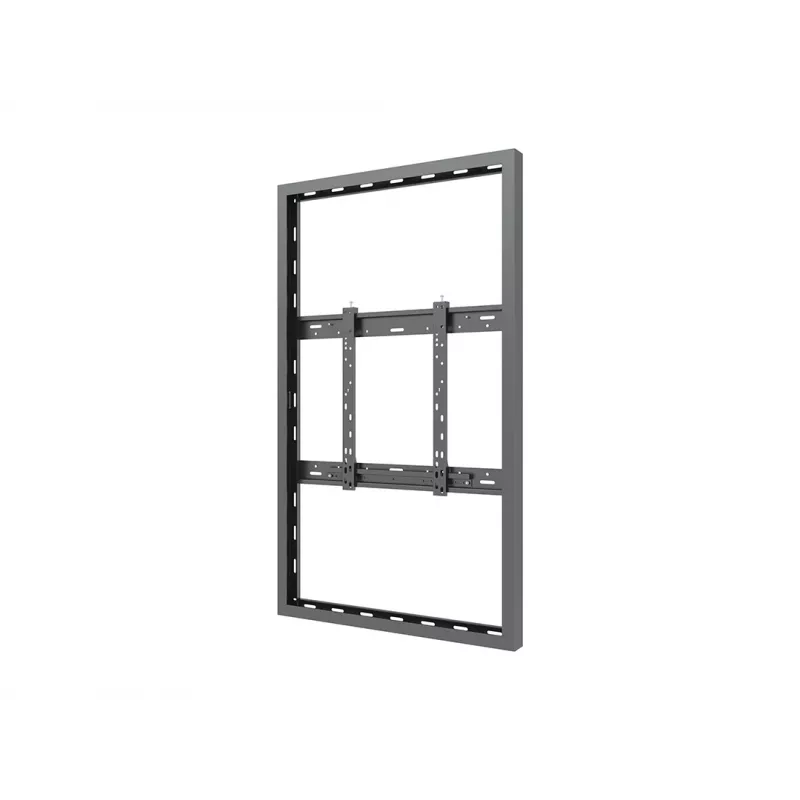 Multibrackets M Pro Series θήκη 55 inch τοίχου λεπτή Medium μαύρο χάλυβας οριζόντια/κάθετα