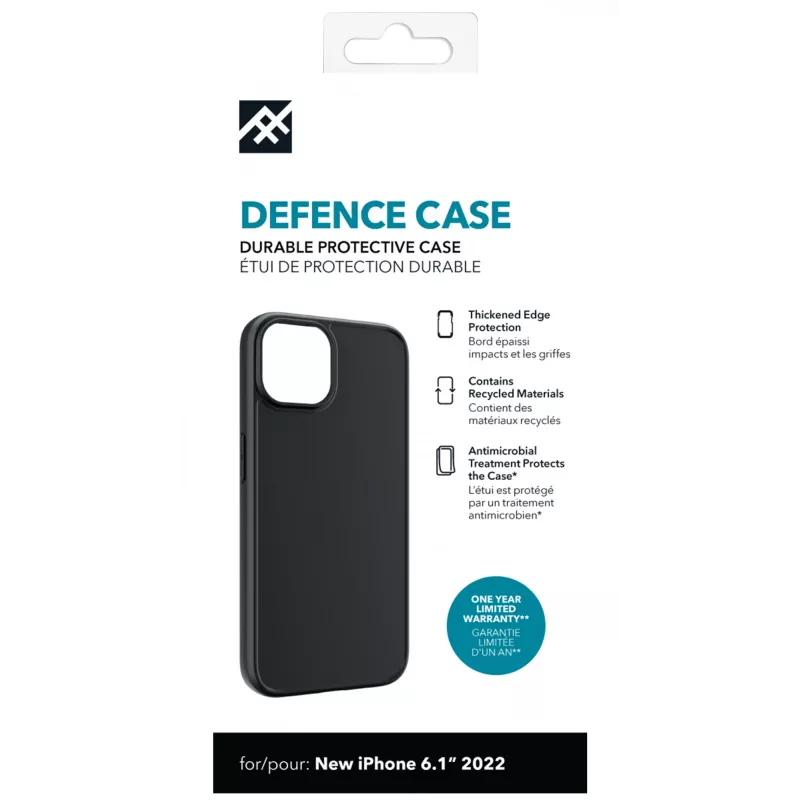 IFROGZ Defence θήκη κινητού 15,5 cm (6,1 inch) κάλυμμα μαύρο