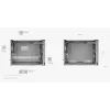 Κουτί υπολογιστή Mars Gaming MCXPS mATX Ultra-Compact μαύρο