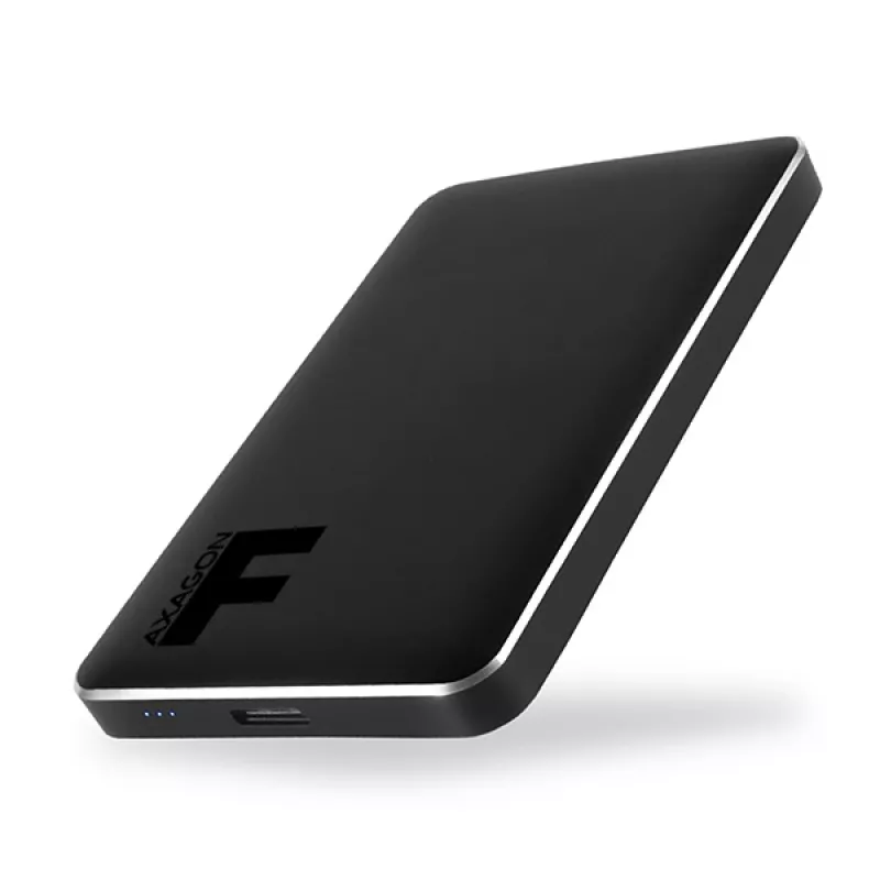 AXAGON EE25-F6B - θήκη αποθήκευσης - 2.5inch (6.4 cm)