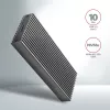 AXAGON EEM2-XR - κάλυμμα - μέταλλο - ασημί - M.2 - κάθε μάρκα - 112 mm