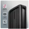 Axagon EEM2-40G θήκη USB-C 40Gbps M.2 NVMe SSD, ARMORED αλουμίνιο