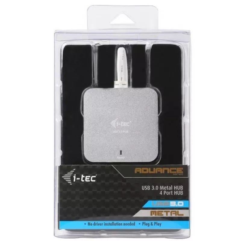 i-tec μεταλλικό USB 3.0 παθητικό HUB 4 θυρών