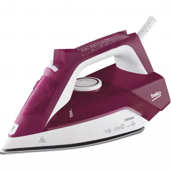 Beko SIM3126R σίδερο ατμού κεραμική πλάκα 2600 W κόκκινο