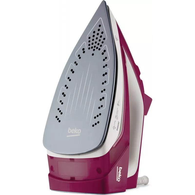 Beko SIM3126R σίδερο ατμού κεραμική πλάκα 2600 W κόκκινο