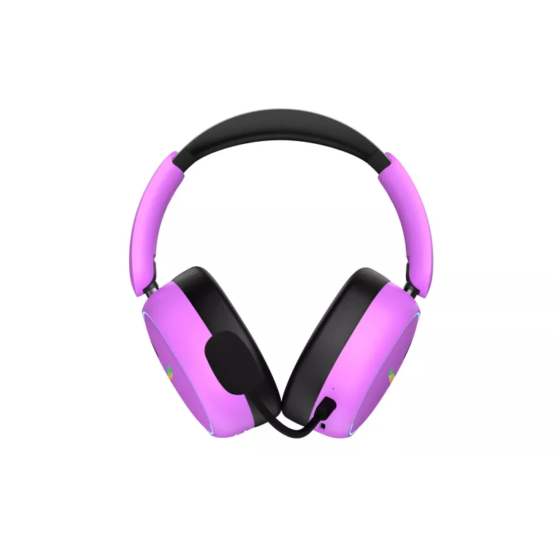 HATOR Phoenix 2 ασύρματο headset ενσύρματο & ασύρματο Head-Band Gaming USB Type-C / USB Type-A Bluetooth βιολετί