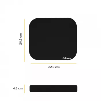 Fellowes Premium Mouse Pad - Μαύρο