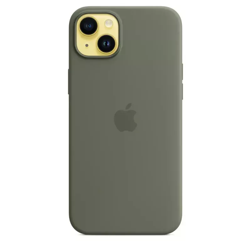Θήκη Apple iPhone 14 Plus σιλικόνης με MagSafe ελιά