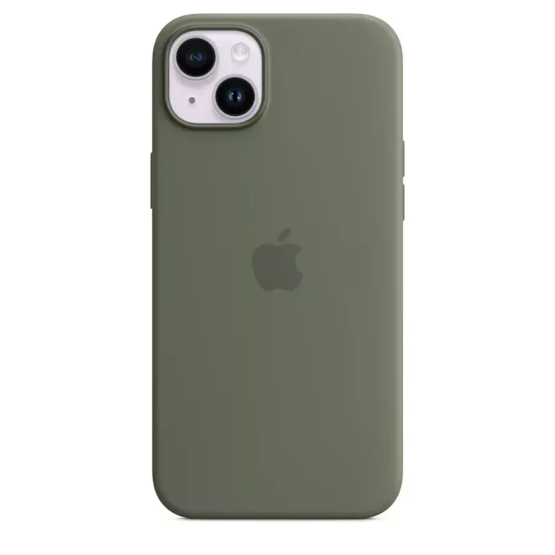 Θήκη Apple iPhone 14 Plus σιλικόνης με MagSafe ελιά